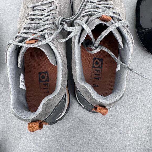 Oboz Bozeman Low Shoes Mens Size 10.5 Gray Suede Hiking Trail Outdoor O FIT - Picture 5 of 11